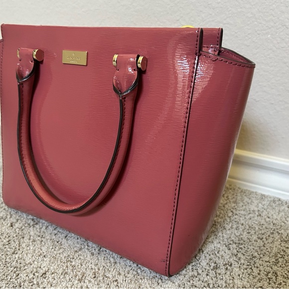 Kate Spade Bixby Place Medium Spring Satchel in Pomegrante Pink - Picture 2 of 8